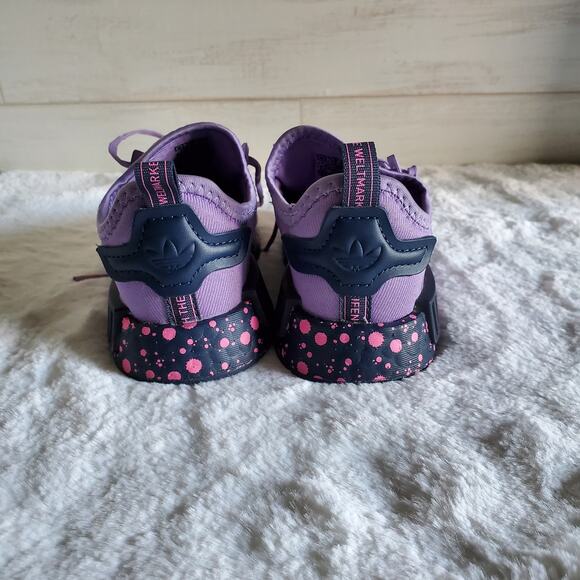 Adidas Originals X Kevin Lyons NMD R1 Kids Sneakers - Picture 3 of 7